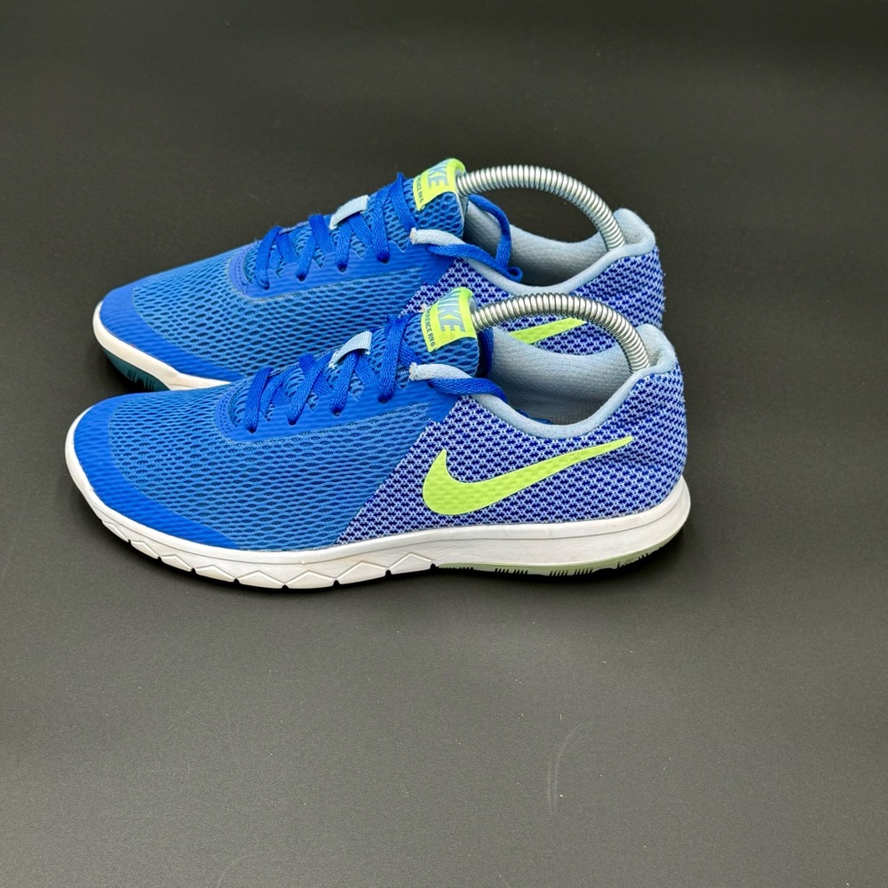 Nike Flex Experience RN 6 Blue/Ghost Green Running Shoes US Size‎ 8